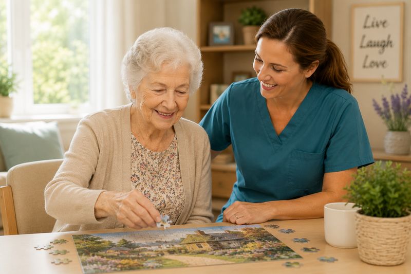 Memory care resident at Belhaven Nursing & Rehabilitation